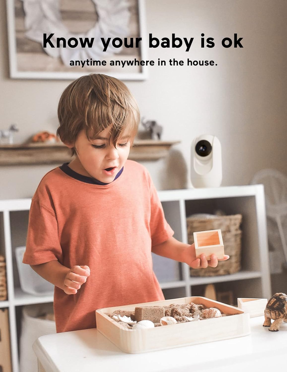 Video Baby Monitor, 1080P 5" HD Baby Monitor with Camera & Wall Mount, Infrared Night Vision, 5000Mah Battery, 2-Way Audio, Temperature Sensor, Lullabies, 960Ft Range, Ideal for New Moms, BM01